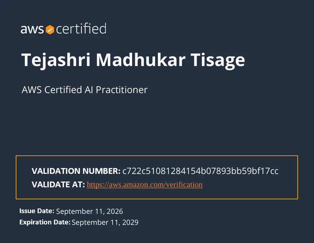 AWS Certified AI Practitioner